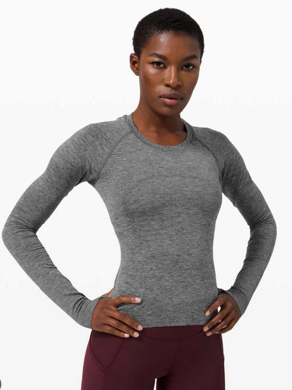 lululemon athletica Swiftly Long Sleeve Waist Length